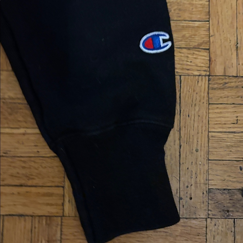 Champion Women’s Championship Classic Black Hoodie, Pockets, Size Small - Picture 3 of 4